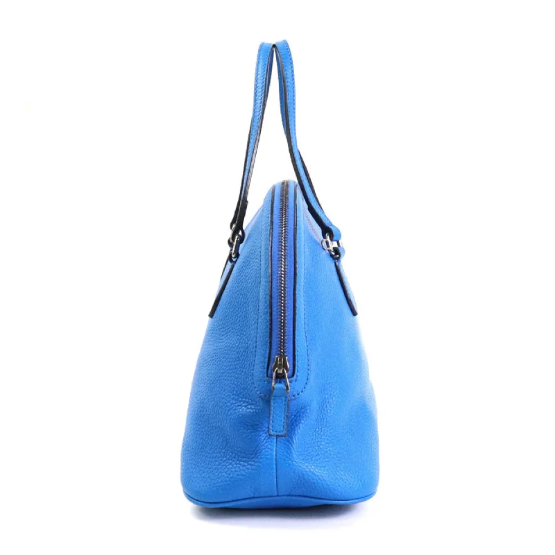 GUCCI Handbag Shoulder Bag Leather Blue Ladies 420023