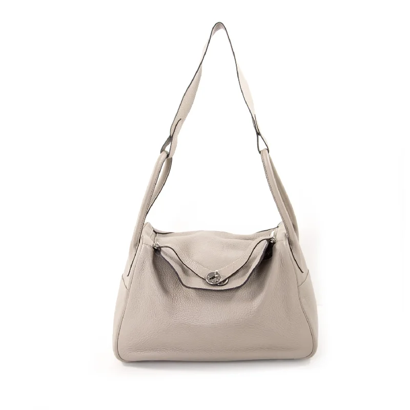 Hermès Lindy 34 Gris Clemence