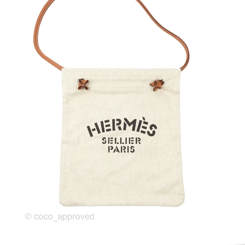 Hermès Aline Canvas Tote Bag