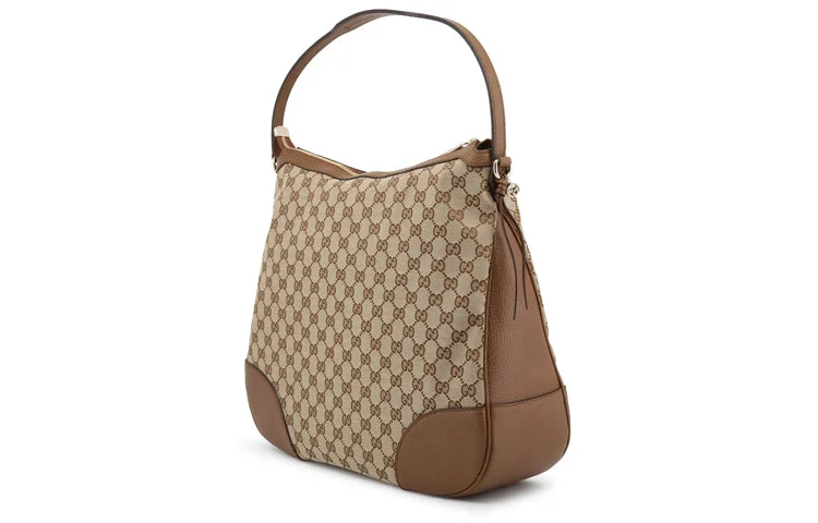 (WMNS) GUCCI Monogram Canvas SingleShoulderHandholdBag Ebony 449244-KY9LG-8610