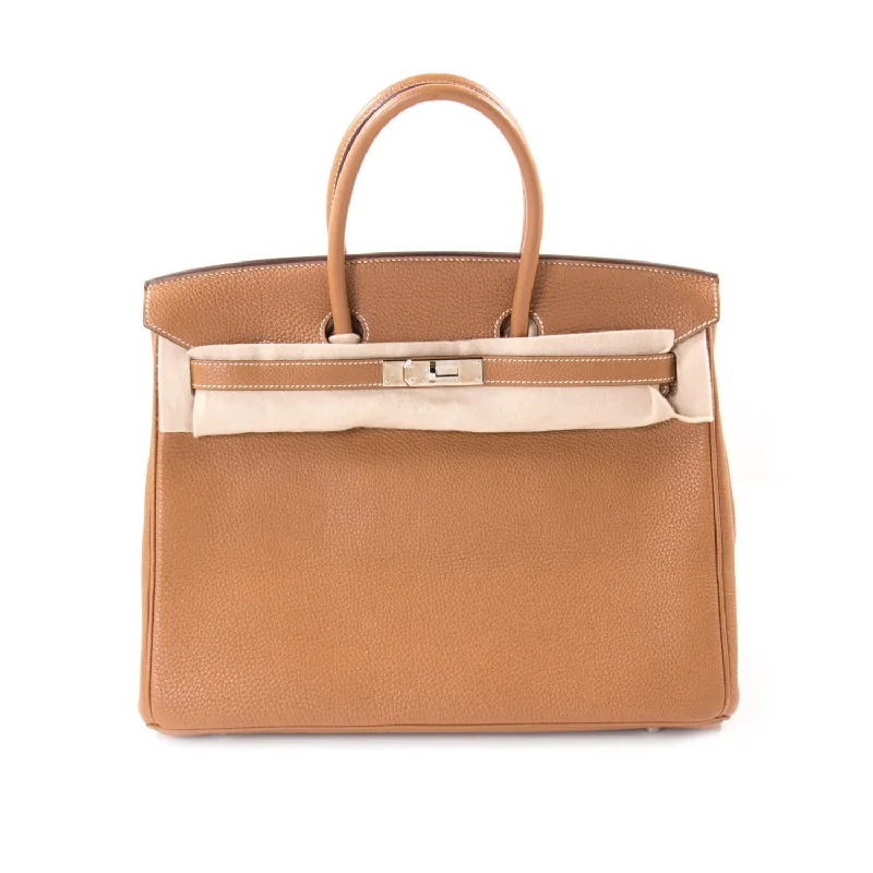 Hermès Birkin 35 Gold Togo Leather