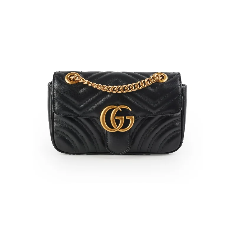 Gucci Marmont Mini Black Shoulder Bag