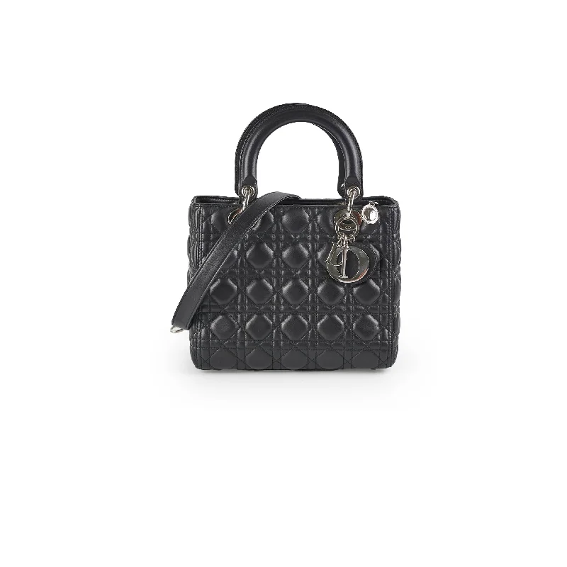 Christian Dior Medium Lady Dior Black