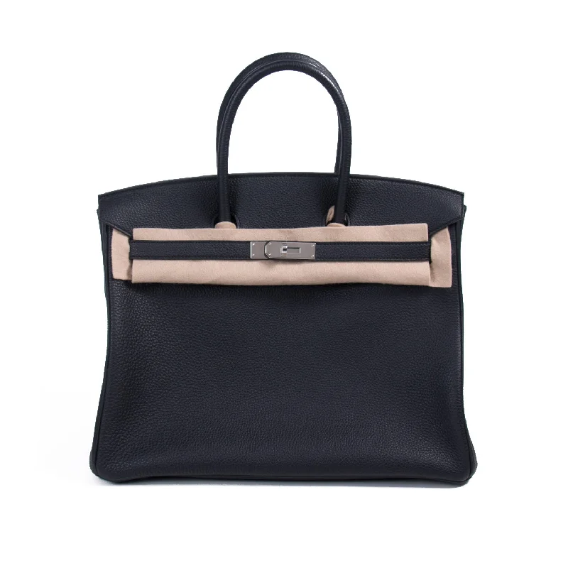 Hermès Birkin 35 Black Togo Leather