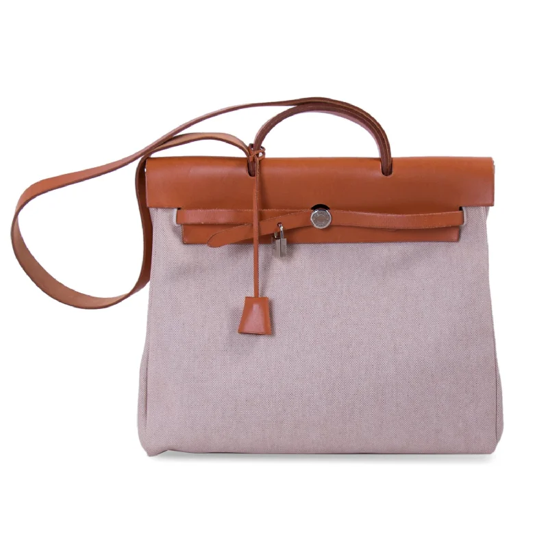 Hermès Herbag Toile Canvas GM