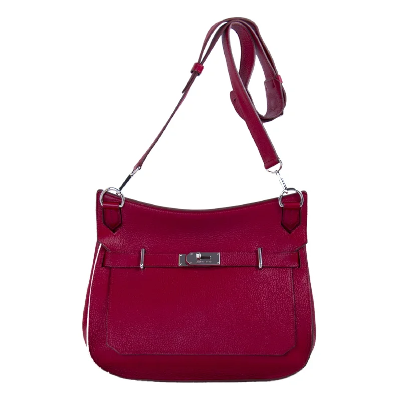 Hermès Jypsière 34 Ruby Red Clemence