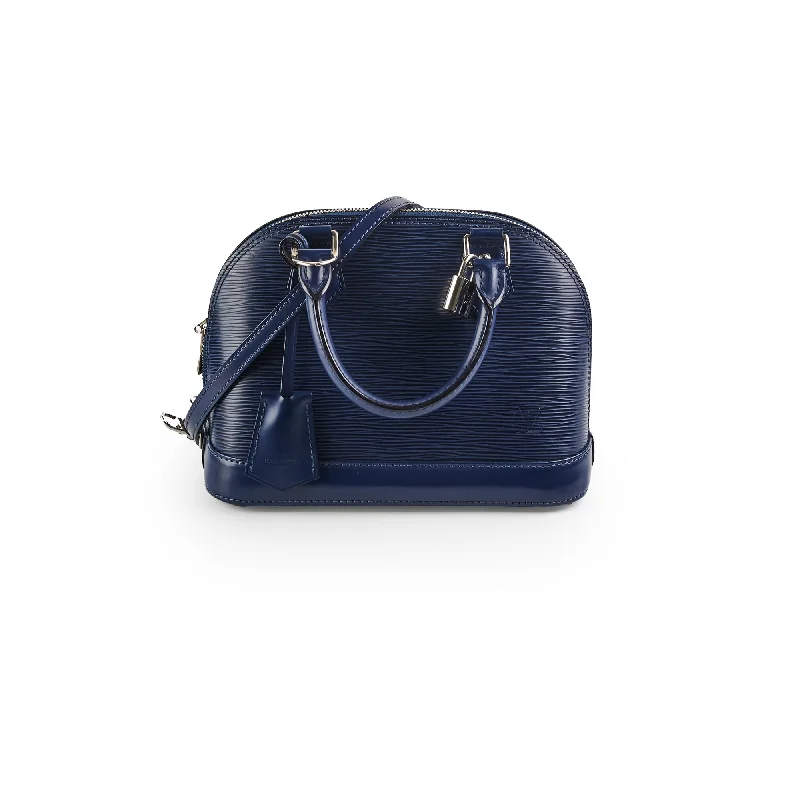 Louis Vuitton Alma BB Epi Blue