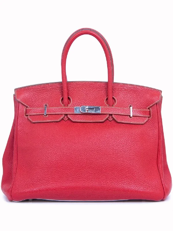 Red Birkin Handbag