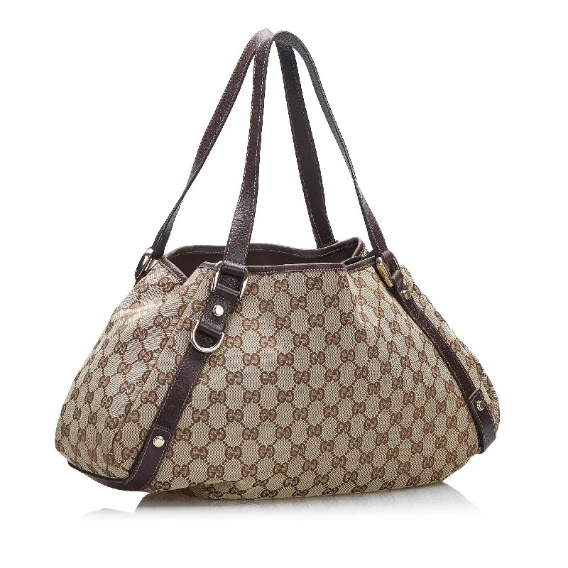 Gucci GG Canvas Abbey D-Ring Tote (SHG-ZCqSbz)