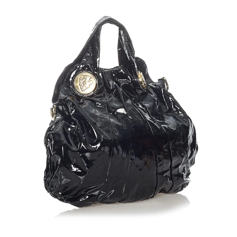 Gucci Hysteria Patent Leather Satchel (SHG-30806)