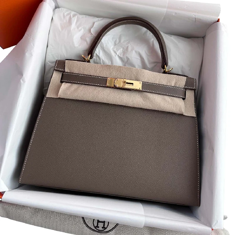 Hermès Kelly 28 Sellier Etoupe 2023