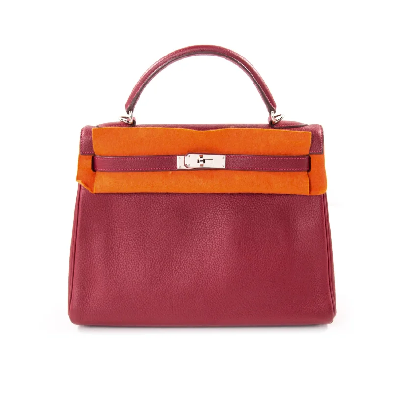 Hermès Kelly 32 Rouge Casaque Clemence