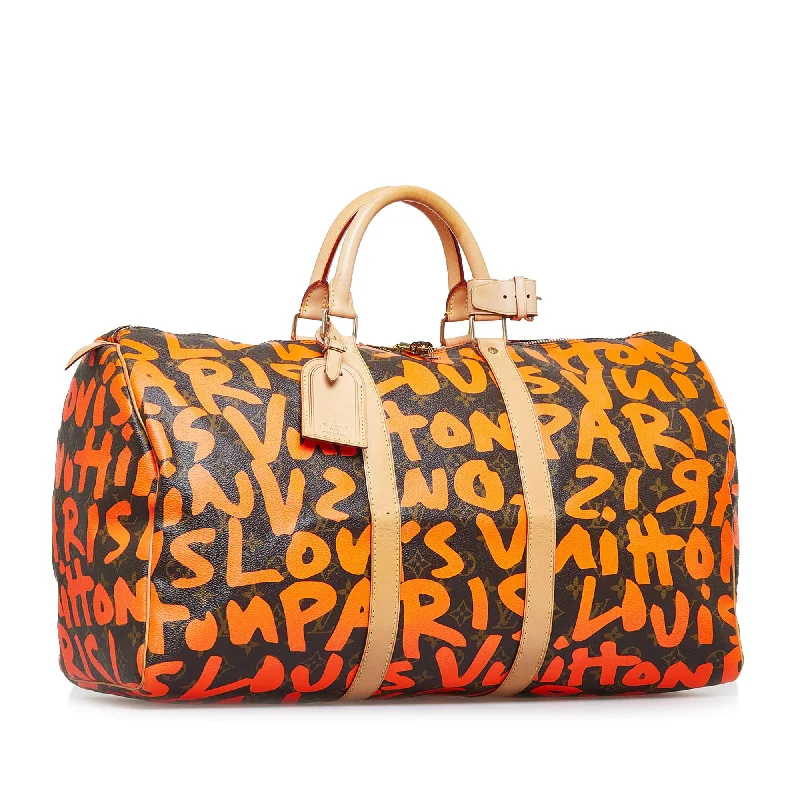 Louis Vuitton x Stephen Sprouse Monogram Graffiti Keepall 50 (BIgJLh)