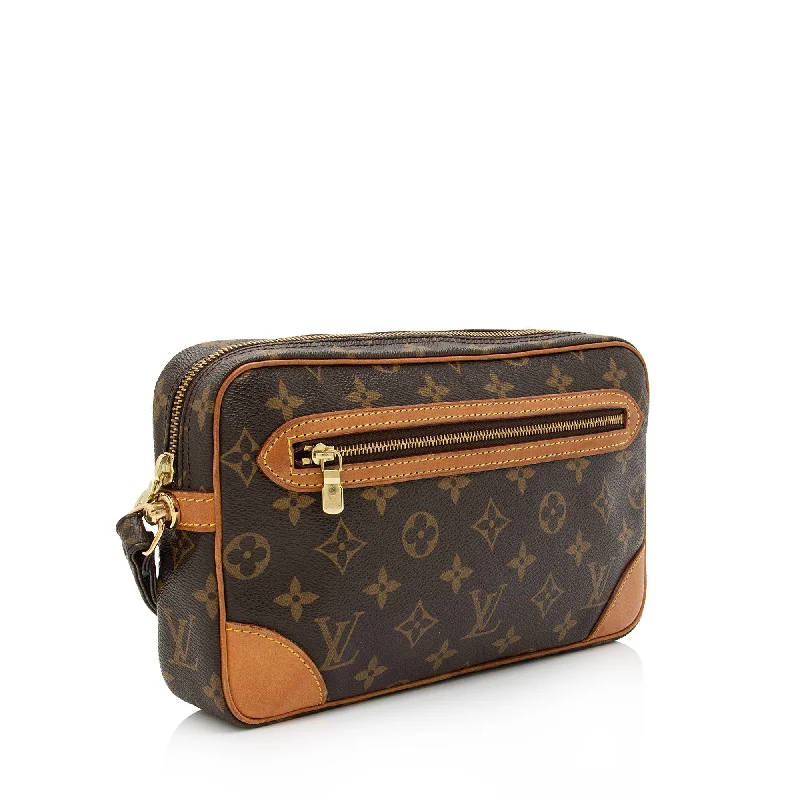 Louis Vuitton Vintage Monogram Canvas Marly Dragonne GM Clutch (5UeCtK)