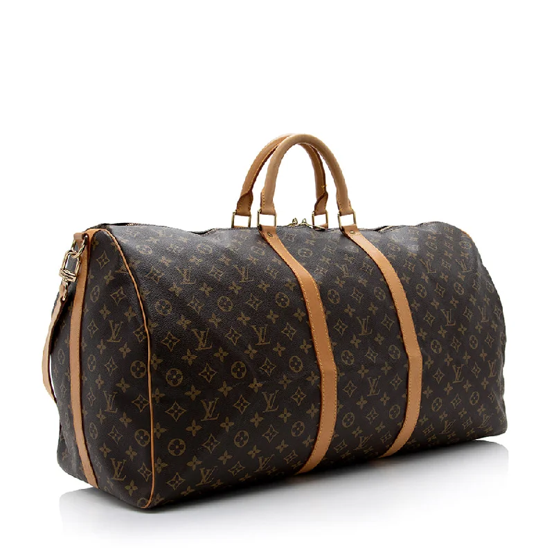 Louis Vuitton Vintage Monogram Canvas Keepall Bandouliere 60 Duffel Bag - FINAL SALE (16878)