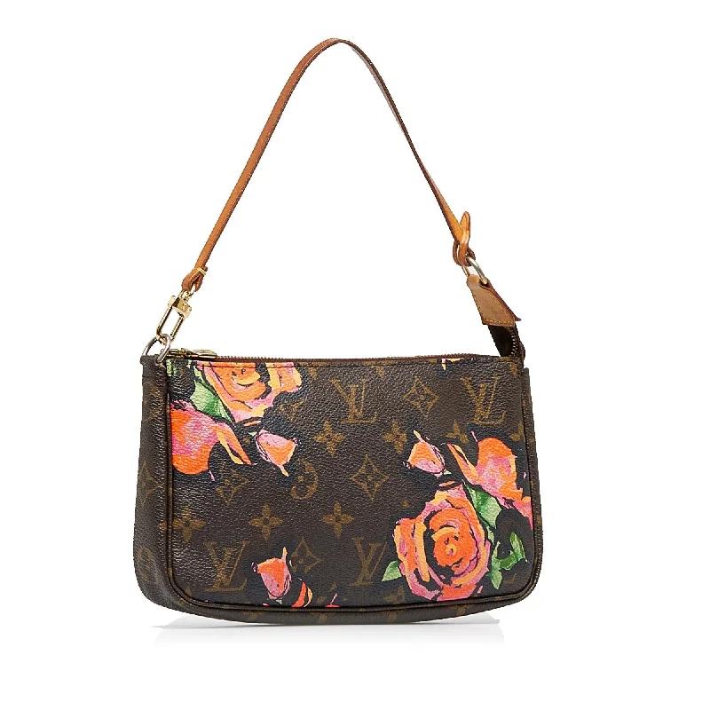 Louis Vuitton x Stephen Sprouse Monogram Roses Pochette Accessoires (PDeGfn)