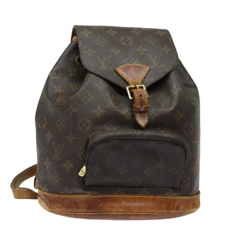 LOUIS VUITTON Monogram Montsouris MM Backpack M51136  81843