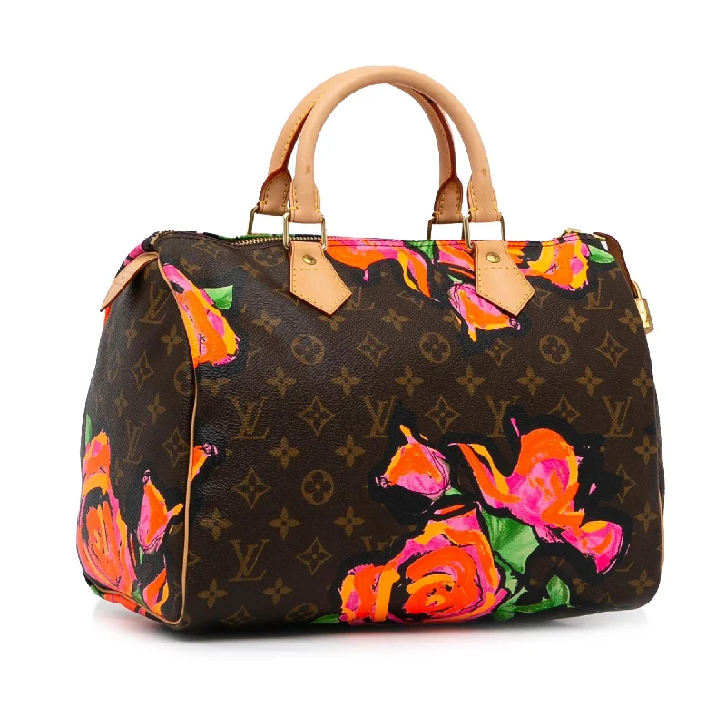 Louis Vuitton x Stephen Sprouse Monogram Roses Speedy 30 (zpYk5B)