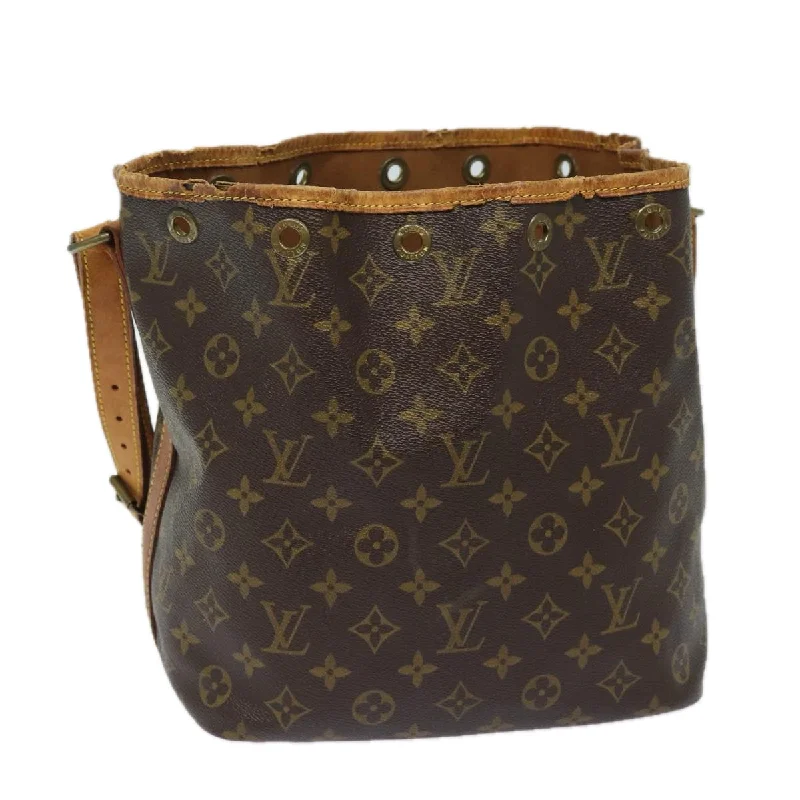 LOUIS VUITTON Monogram Petit Noe Shoulder Bag M42226  80390