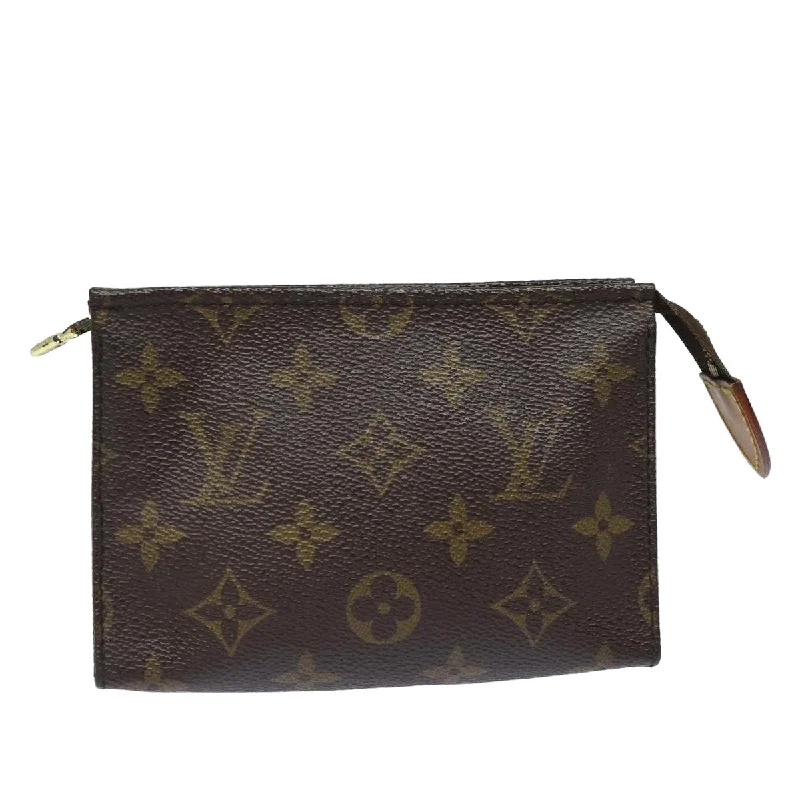 LOUIS VUITTON Monogram Poche Toilette 15 Pouch M47546  80429