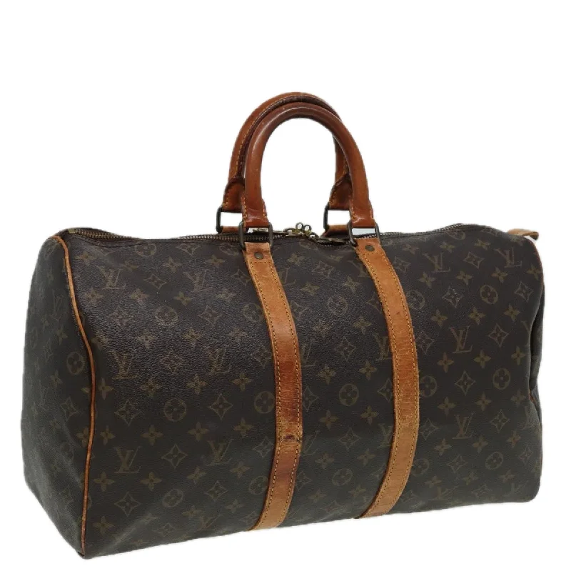 LOUIS VUITTON Monogram Keepall 45 Boston Bag M41428  81305