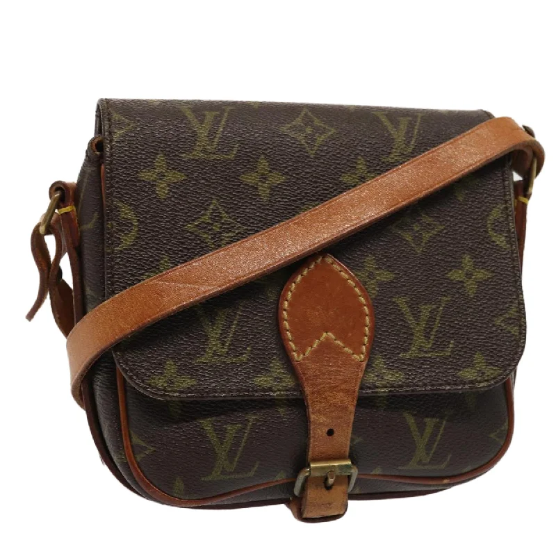 LOUIS VUITTON Monogram Cartouchiere PM Shoulder Bag M51254  80327