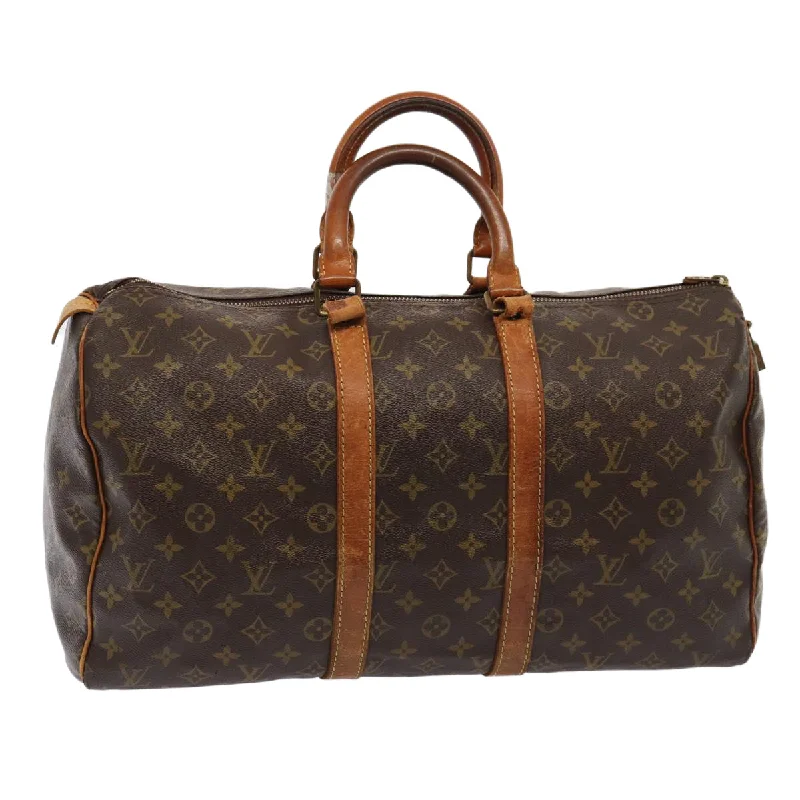 LOUIS VUITTON Monogram Keepall 45 Boston Bag M41428  yk13344