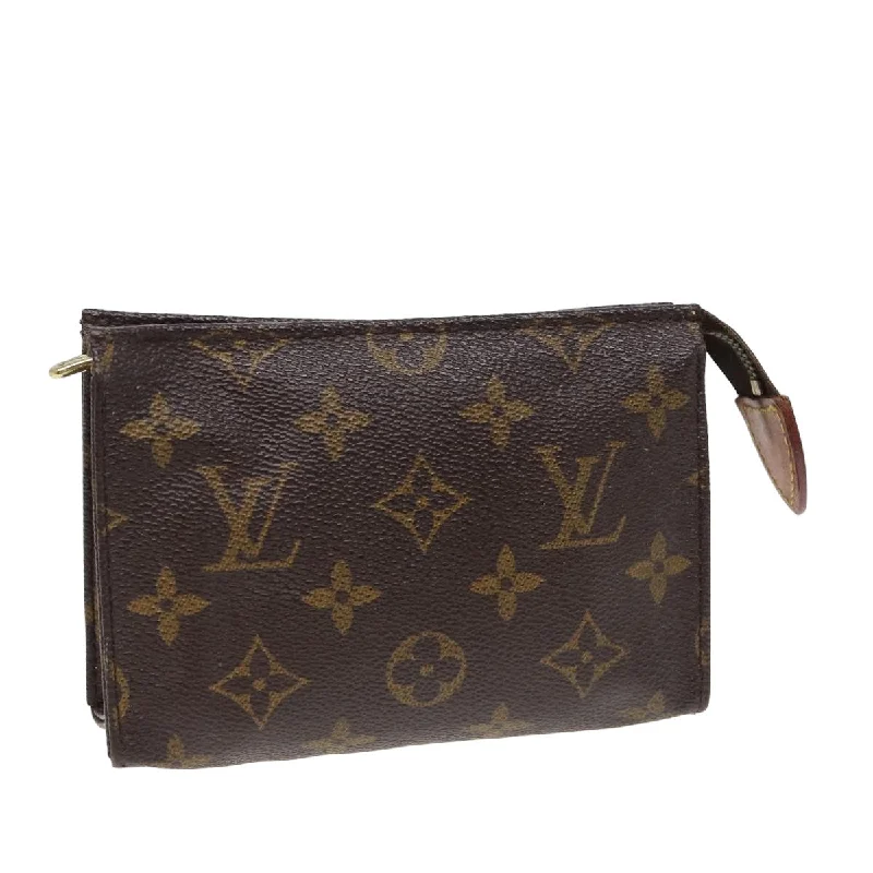 LOUIS VUITTON Monogram Poche Toilette 15 Pouch M47546  81374