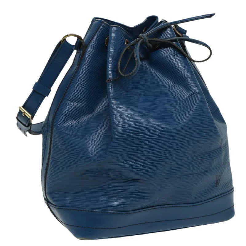 LOUIS VUITTON Epi Noe Shoulder Bag Toledo Blue M44005  80674