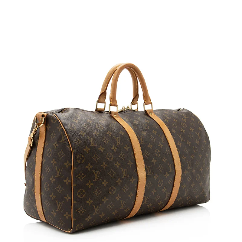 Louis Vuitton Vintage Monogram Canvas Keepall Bandouliere 50 Duffel Bag - FINAL SALE (20312)