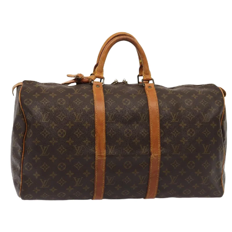 LOUIS VUITTON Monogram Keepall 50 Boston Bag M41426  81378