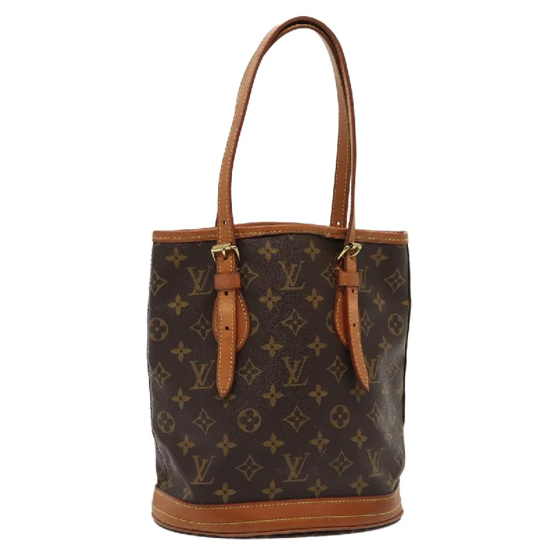 LOUIS VUITTON Monogram Bucket PM Shoulder Bag M42238  80411