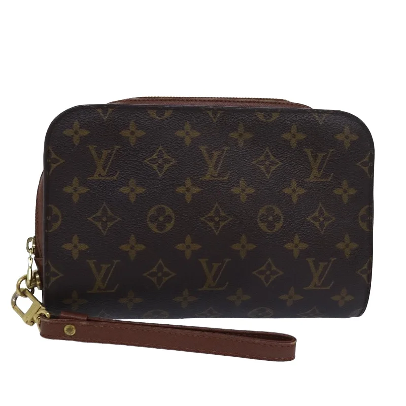 LOUIS VUITTON Monogram Orsay Clutch Bag M51790  80300