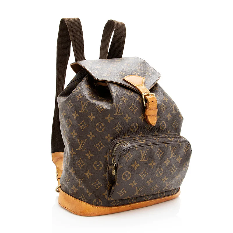 Louis Vuitton Vintage Monogram Canvas Montsouris GM Backpack (19091)