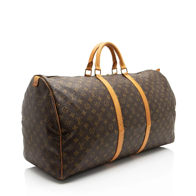 Louis Vuitton Vintage Monogram Canvas Keepall 60 Duffle (8kARCT)