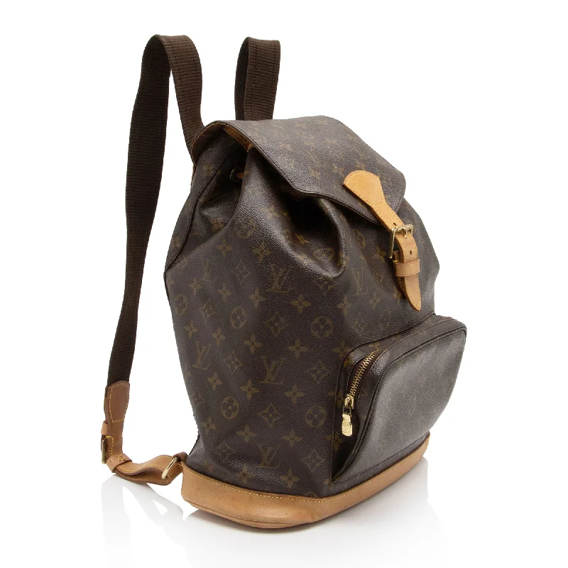 Louis Vuitton Vintage Monogram Canvas Montsouris GM Backpack (qrPhza)