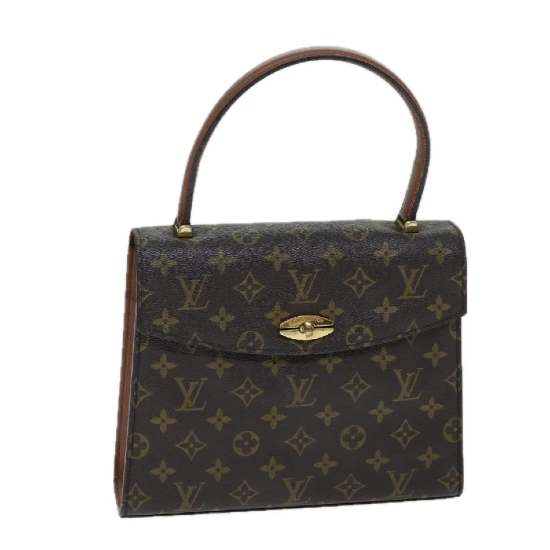 LOUIS VUITTON Monogram Malesherbes Hand Bag M51379  yk13323