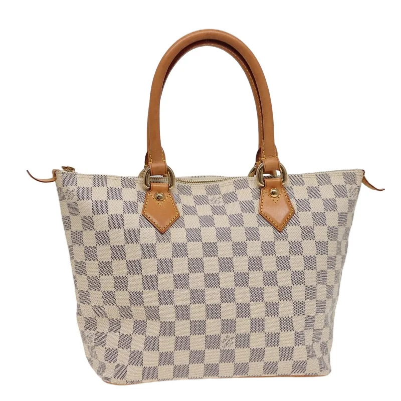 LOUIS VUITTON Damier Azur Saleya PM Tote Bag N51186  80985