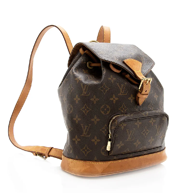 Louis Vuitton Vintage Monogram Canvas Montsouris MM Backpack (18913)