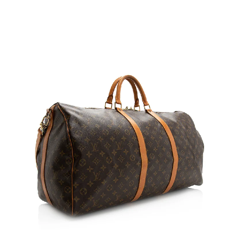 Louis Vuitton Vintage Monogram Canvas Keepall Bandouliere 60 Duffel Bag - FINAL SALE (20342)