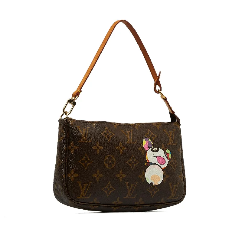 Louis Vuitton x Takashi Murakami Monogram Panda Pochette Accessoires (4a5zzC)