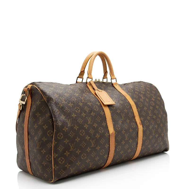 Louis Vuitton Vintage Monogram Canvas Keepall 60 Duffle Bag - FINAL SALE (23427)