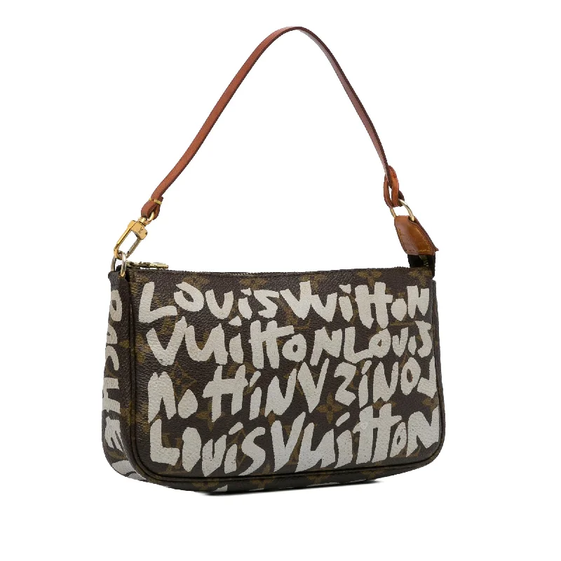 Louis Vuitton x Stephen Sprouse Monogram Graffiti Pochette Accessoires (pKgvIS)