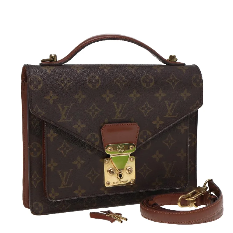 LOUIS VUITTON Monogram Monceau 26 Shoulder Bag M51187  79965