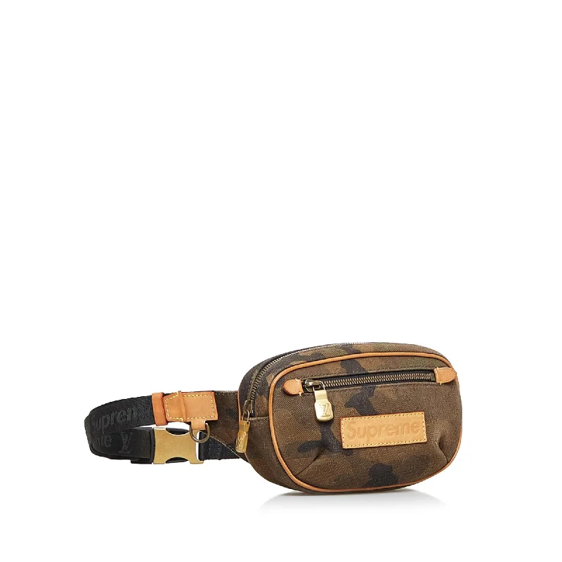 Louis Vuitton x Supreme Camouflage Belt Bag PM (jEeTDY)