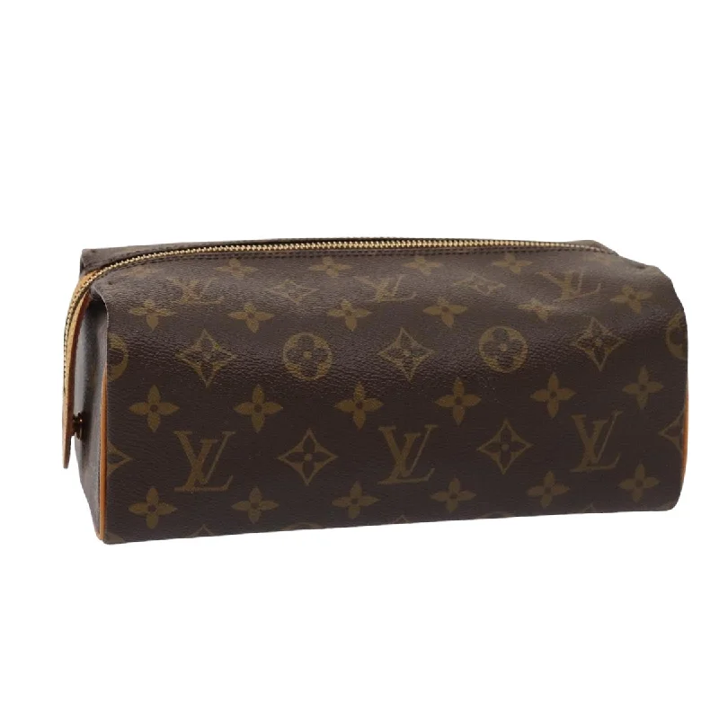 LOUIS VUITTON Monogram Trousse Patte Pression Cosmetic Pouch M47636 Auth bs15555