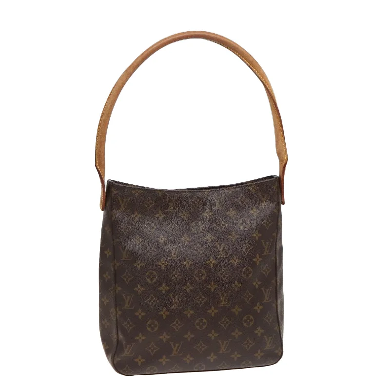 LOUIS VUITTON Monogram Looping GM Shoulder Bag M51145  yk13397